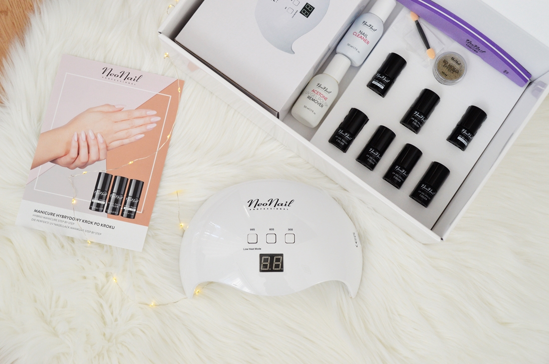 zestawy świąteczne NeoNail do manicure hybrydowego Puderek.com.pl